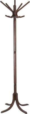Вешалка напольная для верхней одежды деревянная В 8Н цвет тёмно-коричневый – фото 2