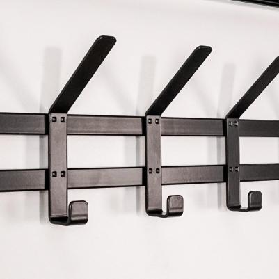 Вешалка для одежды "Торонто 21", hanger with shelf ВСПТ21 Черный – фото 15