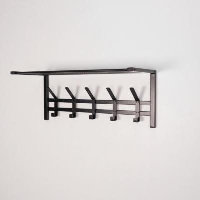 Вешалка для одежды "Торонто 21", hanger with shelf ВСПТ21 Черный – фото 20