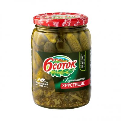 Корнишоны маринованные хрустящие 680 г – фото 2