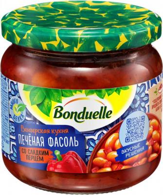 Фасоль белая печеная со сладким перцем, 350 г – фото 5