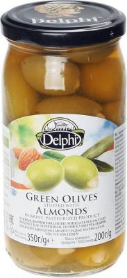 Оливки фаршированные миндалем в рассоле, 350 г – фото 2