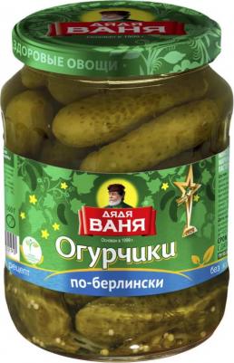 Огурцы По-Берлински маринованные 680 г