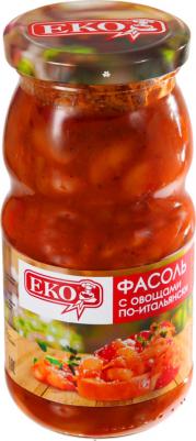 Фасоль с овощами по-итальянски в томатном соусе, 510 г – фото 4