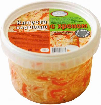 Капуста квашенная с хреном, 700 г – фото 3