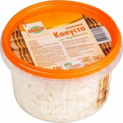 Капуста квашеная по-деревенски 500 г