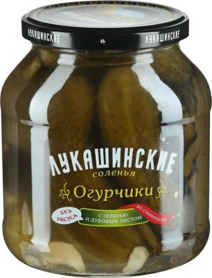 Огурчики по-старорусски с зеленью и дубовым листом 670 г – фото 8