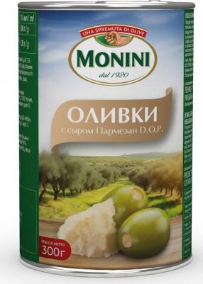 Оливки зеленые с сыром пармезан 300 г