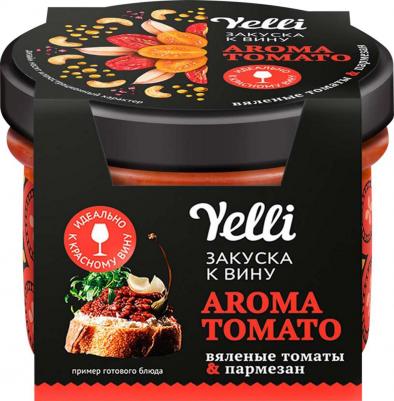 Брускетта Закуска к вину вяленые томаты и пармезан 100г