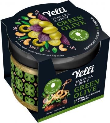 Брускетта Закуска к вину зеленые оливки и кешью 100г – фото 2