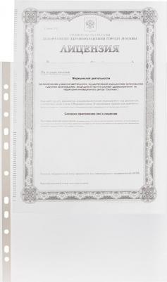 Файл-вкладыш Элементари А4 30 мкм прозрачный гладкий 100 штук в упаковке – фото 3