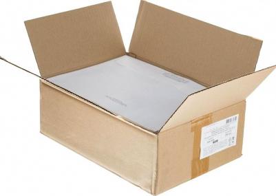 Конверт С4 90 г/кв.м Куда-Кому белый стрип с внутренней запечаткой – фото 1