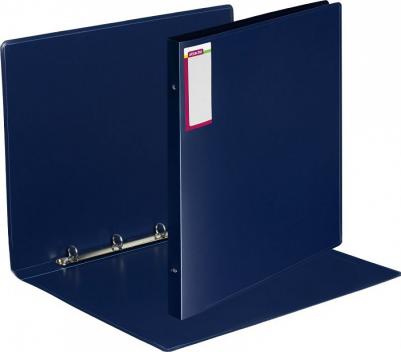 Папка на 4-х кольцах А3 32 мм синяя до 200 листов (пластик 0.7 мм) – фото 1