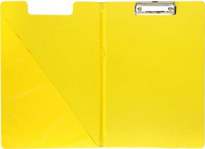 Папка-планшет с зажимом и крышкой Bright colours A4 желтый – фото 10