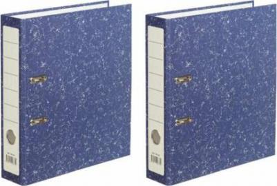 Папка-регистратор 75 мм синяя – фото 3