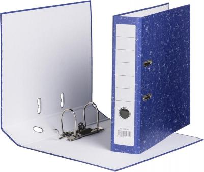 Папка-регистратор 75 мм синяя – фото 8