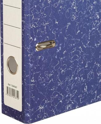 Папка-регистратор 75 мм синяя – фото 14