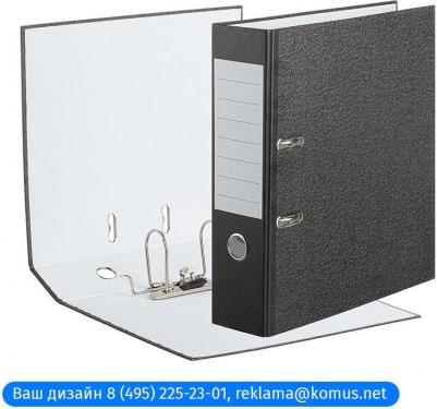 Папка-регистратор 80 мм черный – фото 6