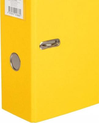 Папка-регистратор 90 мм желтая – фото 2