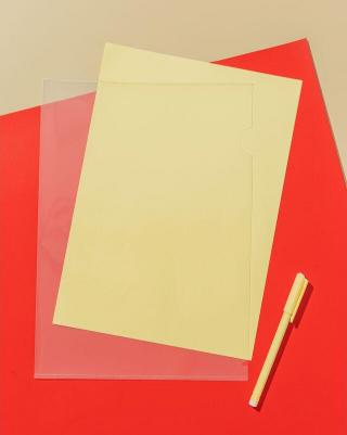 Папка-уголок A4 прозрачная 180 мкм (10 штук в упаковке) – фото 9