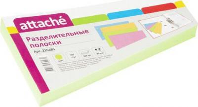 Разделитель листов картонный 100 листов розовый (230x120 мм) 4627089570079 – фото 5