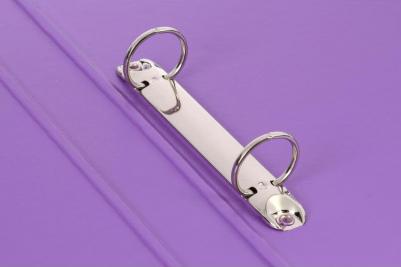 Папка на 2-х кольцах А4, 35 мм, сиреневый – фото 1