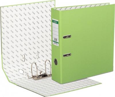 Папка с арочным мехонизмом "Economy Plus", 80 мм, лайм – фото 12
