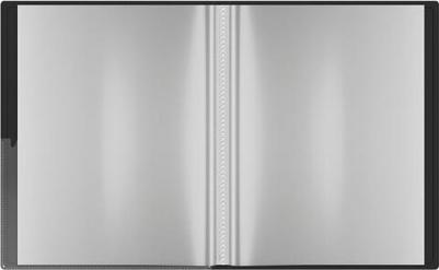 Папка с 40 вкладышами "Instinct", 24 мм, 700 мкм, с внутренним карманом, фламинго – фото 2