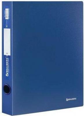 Папка на 2 кольцах "Стандарт", 40 мм, синяя, до 300 листов, 0,9 мм, 221617 – фото 2