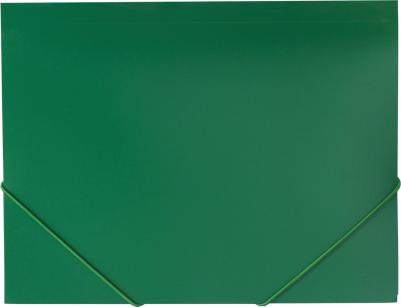 Папка на резинках "Office", зеленая, до 300 листов, 500 мкм, 227710 – фото 1