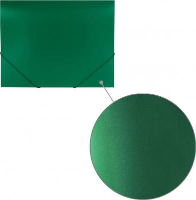 Папка на резинках "Office", зеленая, до 300 листов, 500 мкм, 227710 – фото 8