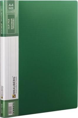 Папка с боковым металлическим прижимом и внутренним карманом "Contract", черная, до 100 л., 0,7 мм, 221786 – фото 9