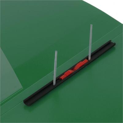 Папка с металлическим скоросшивателем и внутренним карманом "Contract", зеленая, до 100 л., 0,7 мм, 221784 – фото 13