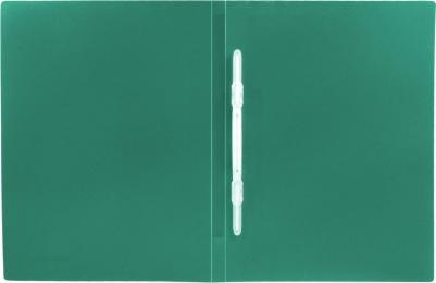 Папка с пластиковым скоросшивателем "Office", зеленая, до 100 листов, 0,5 мм, 222642 – фото 11
