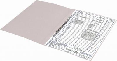 Скоросшиватель картонный мелованный, гарантированная плотность 360 г/м2, желтый, до 200 листов, 121520 – фото 4