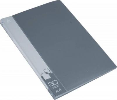 Упаковка папок -BPV30GREY, 30шт вкладышей, A4, пластик, 0.65мм, серый 30 шт./кор – фото 2