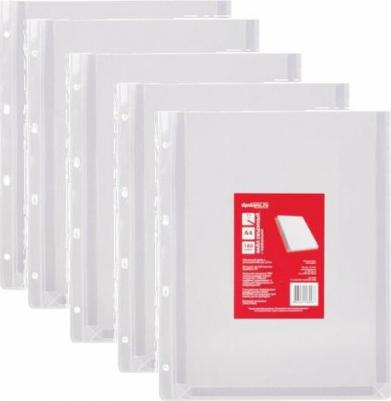 Папка-файл перфорированная БОЛЬШОЙ ВМЕСТИМОСТИ до 200 листов, А4, 180 мкм, 2305 – фото 5