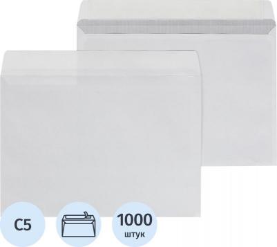 Конверт С5 80 г/кв.м белый стрип с внутренней запечаткой – фото 6