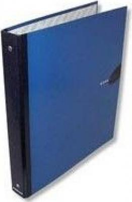 Папка на 4 кольцах, 35 мм, Work Inside, цвет синий – фото 6