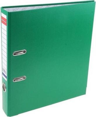 Папка-регистратор "Стандарт", с покрытием из ПВХ, 50 мм, зеленая, 275 – фото 4