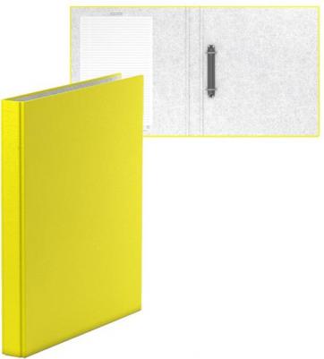 Папкарегистратор на 2 кольцах, Neon, А4, 35 мм, желтый 39058 – фото 3