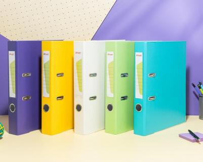 Папка-регистратор Экономи 50 мм желтая – фото 5