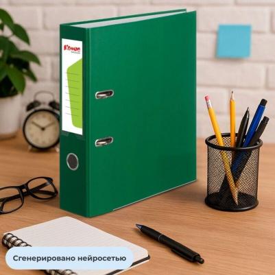 Папка-регистратор Экономи 75 мм зеленая – фото 5