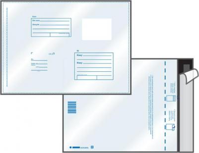 Конверт-пакеты ПОЛИЭТИЛЕН В4 до 300 л., отрывная лента, "Куда-Кому", КОМПЛЕКТ 10 шт., 11004.10 – фото 5