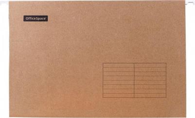 Подвесная папка Foolscap (370*240мм), светло-коричневая, 10 шт – фото 1