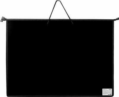 Папка для рисунков и чертежей A3, пластик, красная – фото 2