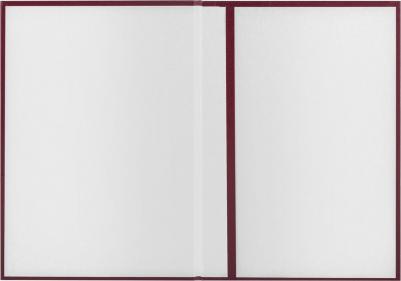 Папка адресная бумвинил "ПОЗДРАВЛЯЕМ!", формат А4, бордовая, индивидуальная упаковка, "Basic", 129578 – фото 4