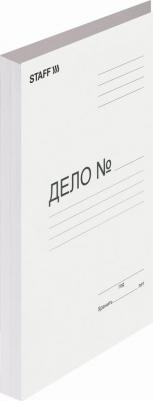 Скоросшиватель картонный, гарантированная плотность 310 г/м2, до 200 листов, 121119 – фото 4