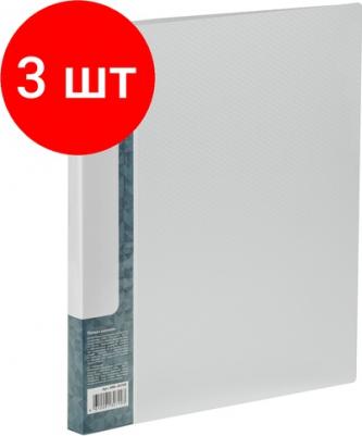 Папка с боковым зажимом "Кристалл" А4, 17мм, 700мкм, пластик, бесцветная – фото 3