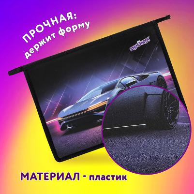 Папка для тетрадей A4, 1 отделение, пластик, на молнии, "Street power" – фото 3